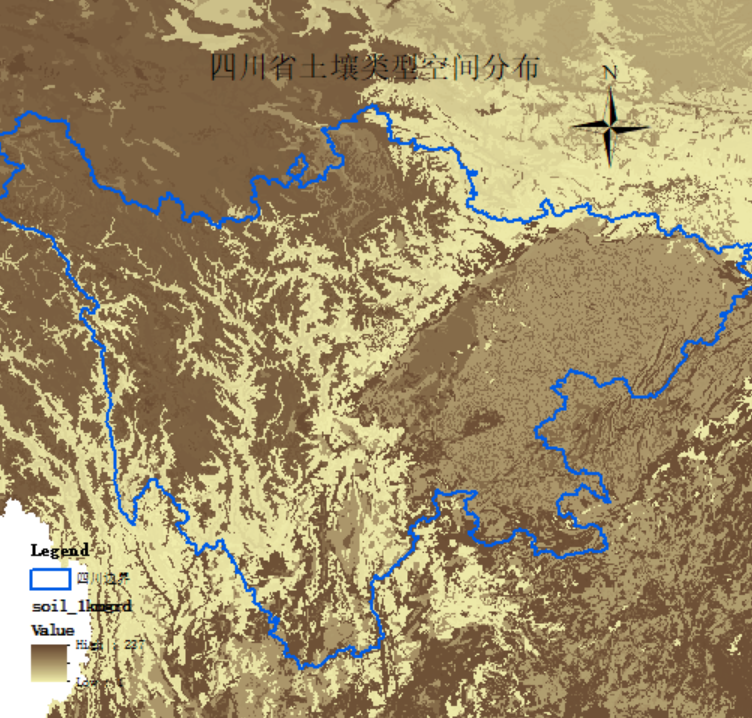 土壤分布图